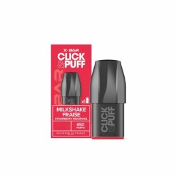 Pre-filled Cartridge Click & Puff 10mg  (1pcs) - X-Bar