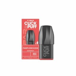 Pre-filled Cartridge Click & Puff 10mg  (1pcs) - X-Bar
