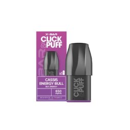 Cartouche Pré-remplie Click & Puff 20mg (1pcs) - X-Bar