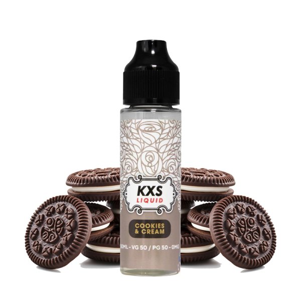 Cookies & Cream 0mg 50ml - KXS Liquid