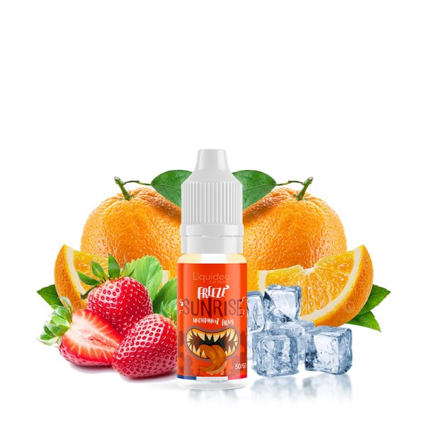Sunrise Orange Fraise 10ml - Liquideo Multifreeze