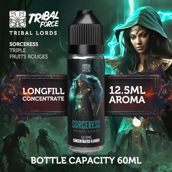 Long Fill (Arôme Concentré) Sorceress 12.5/60ml - Tribal Lords by Tribal Force