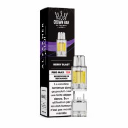 Pre-filled Cartridge Pro Max 12k 20mg 10+2ml (1pcs) - Crown Bar by Al Fakher