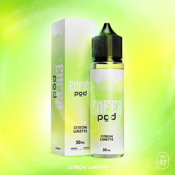 Citron Limette 0mg 50ml - ENFER POD by ENFER