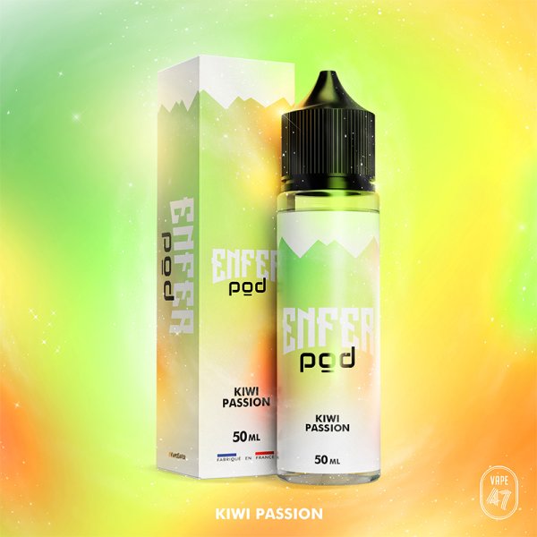 Kiwi Passion 0mg 50ml - ENFER POD by ENFER