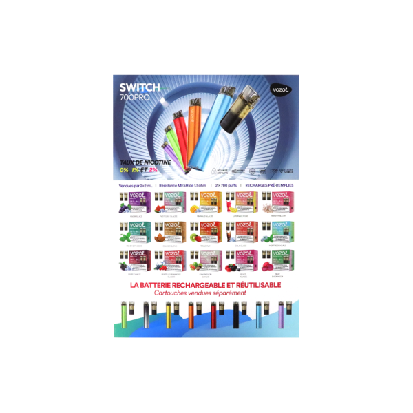 Poster Switch 700 (1pcs) - Vozol