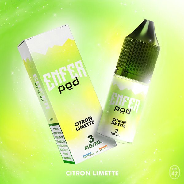 Citron Limette 10ml - ENFER POD by ENFER