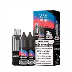 Cubic 30k Cartridge 10+2ml (1pcs) + E-liquids 20mg 10ml (2pcs) - Crown Bar by Al Fakher