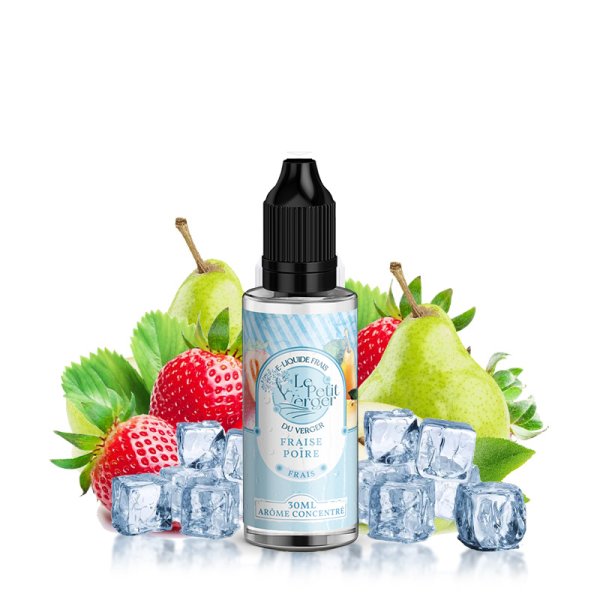 Concentré Fraise Poire Frais 30ml - Le Petit Verger by Savourea