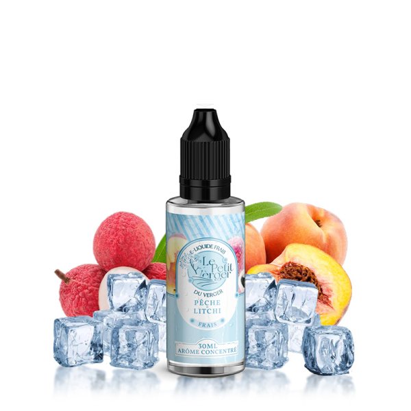 Concentrate Peche Litchi Frais 30ml - Le Petit Verger by Savourea