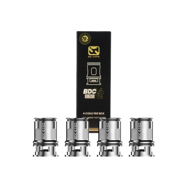 Résistances BDC 0.15/0.4/0.3/0.2Ω V2 (4pcs) - BD Vape