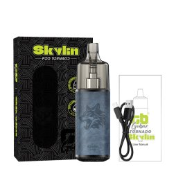 Skylin Empty Fillable Tornado Pod Lion Leather Orange - Gobar