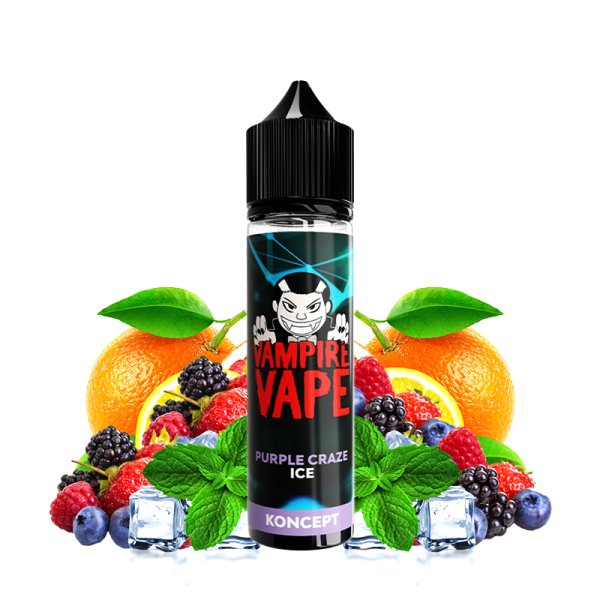 Purple Craze Ice 0mg 50ml - Koncept by Vampire Vape
