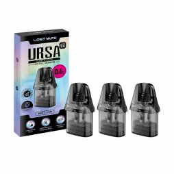 Cartouches Ursa Series V3 0.6/0.8/1.0Ω 2.5ml (3pcs) - Lost Vape