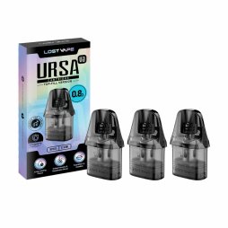 Cartouches Ursa Series V3 0.6/0.8/1.0Ω 2.5ml (3pcs) - Lost Vape