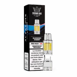 Pre-filled Cartridge Pro Max 12k 20mg 10+2ml (1pcs) - Crown Bar by Al Fakher