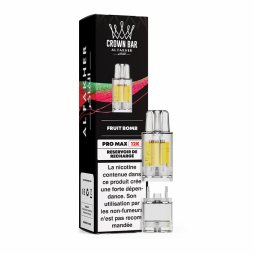Cartouche Pré-remplie Pro Max 12k 20mg 10+2ml (1pcs) - Crown Bar by Al Fakher