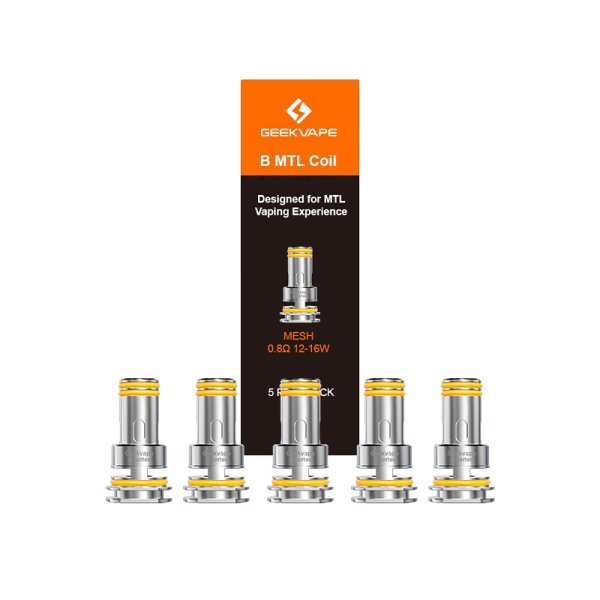 Coils B MTL Series 0.8Ω/1.2Ω  (5pcs) - GeekVape