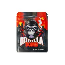 Gorilla & Monkey Snap-Closing Pouch 12.5x9.5cm