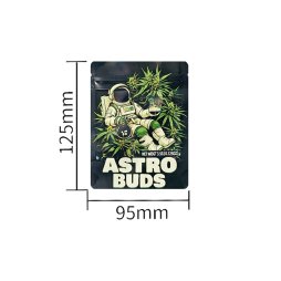 Space & Alien Snap-Closing Pouch 12.5x9.5cm