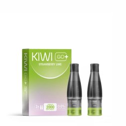 Pre-filled Cartridges Kiwi Go+ 0mg (2pcs) - Kiwi Vapor