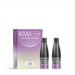 Cartouches Pré-remplies Kiwi Go+ 0mg (2pcs) - Kiwi Vapor