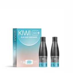 Pre-filled Cartridges Kiwi Go+ 0mg (2pcs) - Kiwi Vapor