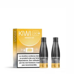 Cartouches Pré-remplies Kiwi Go+ 10mg (2pcs) - Kiwi Vapor