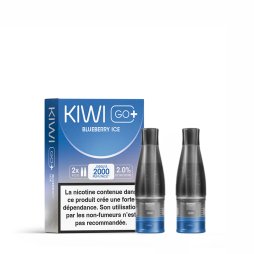 Cartouches Pré-remplies Kiwi Go+ 20mg (2pcs) - Kiwi Vapor