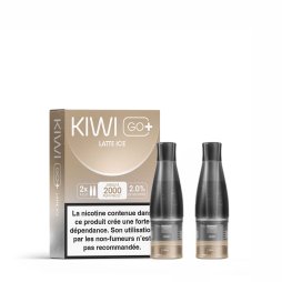 Cartouches Pré-remplies Kiwi Go+ 20mg (2pcs) - Kiwi Vapor