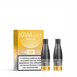 Pre-filled Cartridges Kiwi Go+ 20mg (2pcs) - Kiwi Vapor