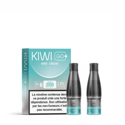 Cartouches Pré-remplies Kiwi Go+ 20mg (2pcs) - Kiwi Vapor