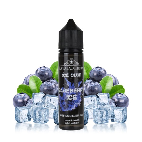 Long Fill Blueberry Ice (Concentrate Aroma) 40/60ml - Ice Club by La Tabaccheria