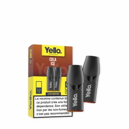 Cartouches Pré-Remplies Yello 0mg 2ml (2pcs) - Yello.