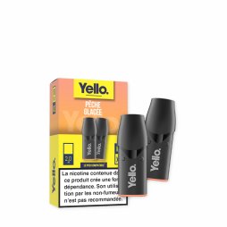 Pre-Filled Cartridges Yello 0mg 2ml (2pcs) - Yello.