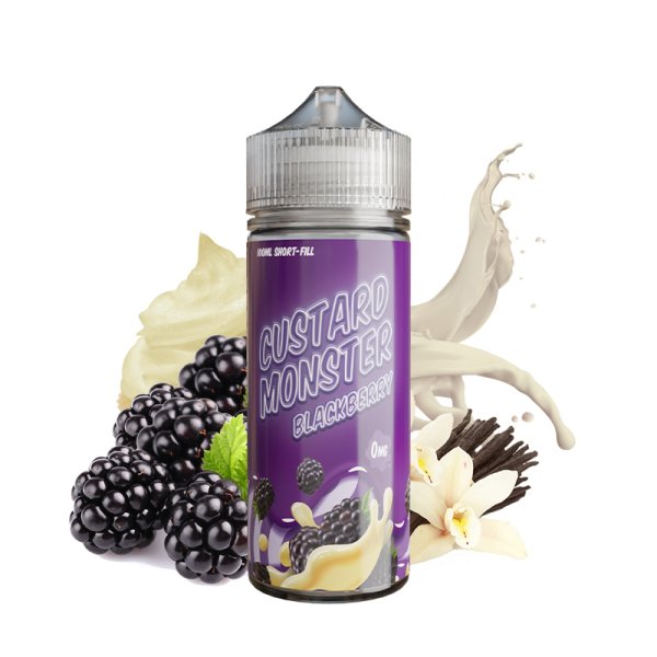 [Destockage] Blackberry Custard 0mg 100ml - Custard Monster by Monster Vape Labs