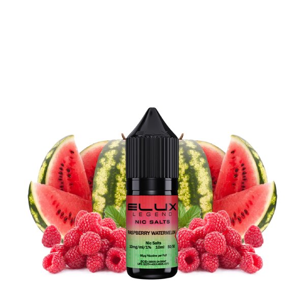 Raspberry Watermelon Nic Salt 10ml - Elux