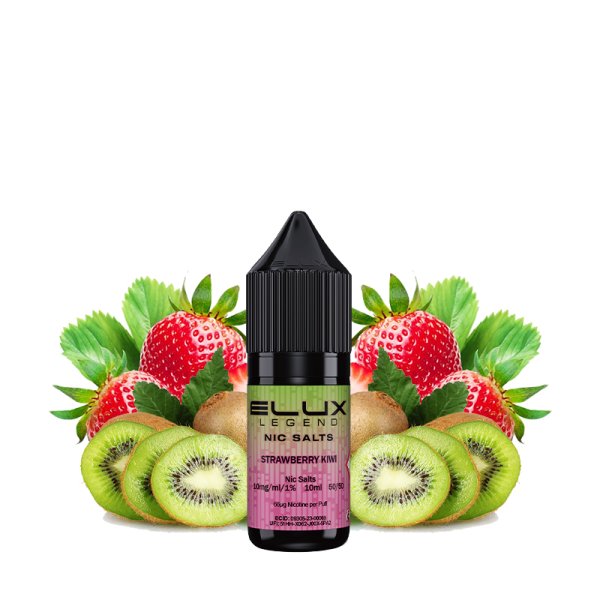 Strawberry Kiwi Nic Salt 10ml - Elux