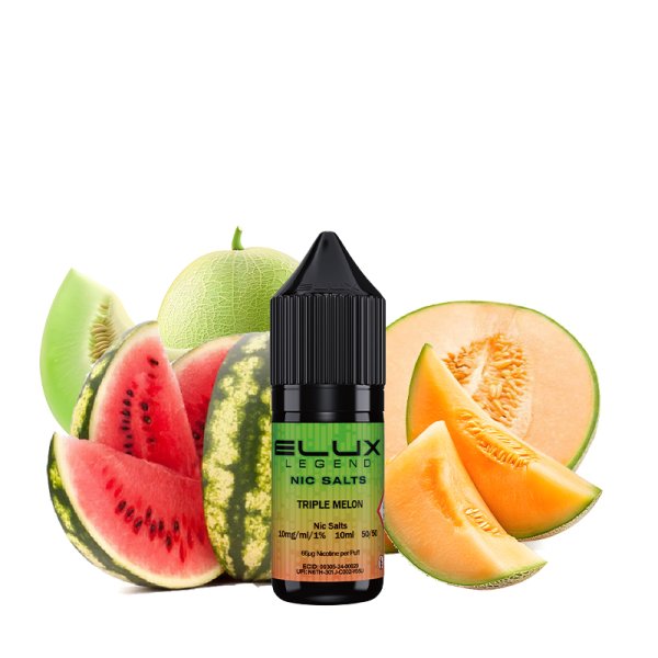 Triple Melon Nic Salt 10ml - Elux