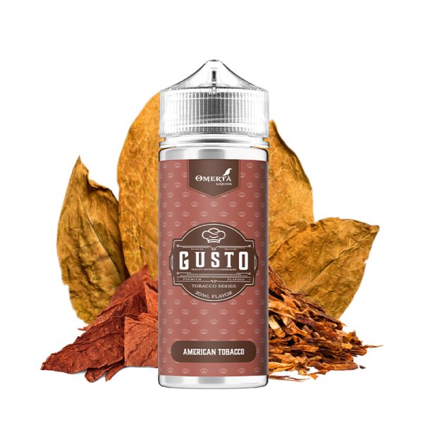 American Tobacco 0mg 100ml - Gusto by Omerta Liquids