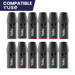 Cartouches Pré-Remplies Yello 0mg 2ml (2pcs) - Yello.
