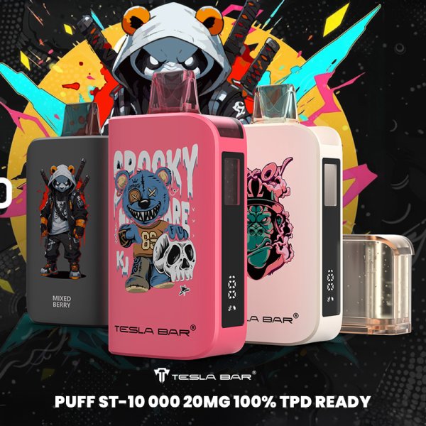 Puff ST-10 000 - Tesla Bar by Teslacigs