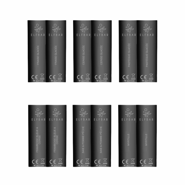 Cartouches Pré-Remplies 4in1 2ml 20mg (2pcs) - Elfbar