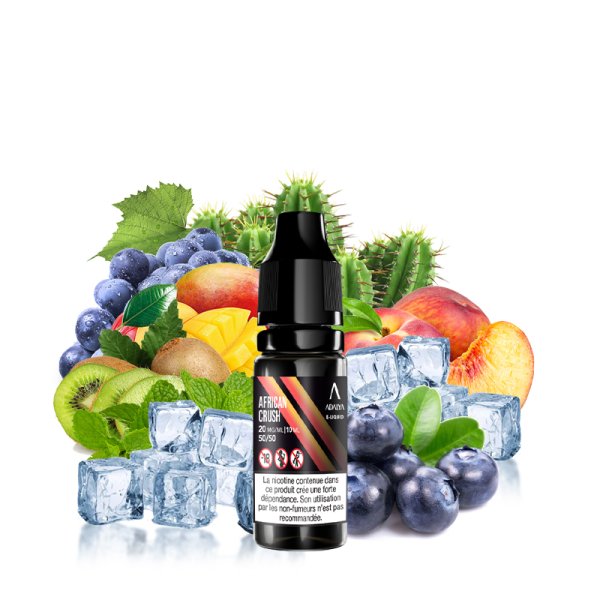 African Crush Nic Salt 20mg 10ml(pack de 2pcs) - Adalya
