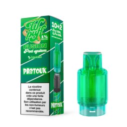 Pre-filled Cartridge 15K 10mg (1pc) - Wpuff Fusion by Liquideo