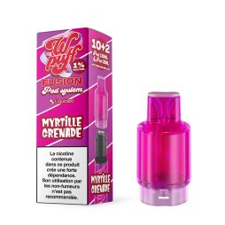 Pre-filled Cartridge 15K 10mg (1pc) - Wpuff Fusion by Liquideo