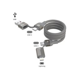 Câble de Charge Multi Fonction 4 in 1 Ultra 2 (1pcs) - DEVIA