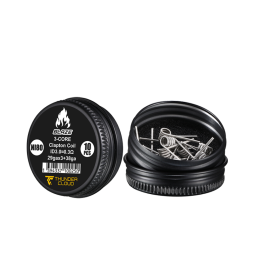 Fused Clapton Coils Ni80 0.30Ω (10pcs) - Thunder Cloud x Mike Vapes