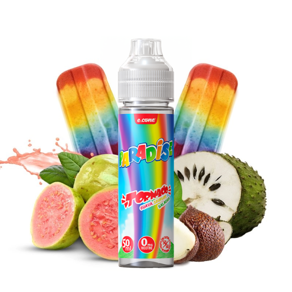 Tornado 0mg 50ml - Paradise by Vape Maker