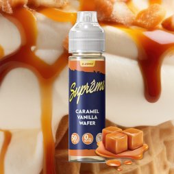 Caramel Vanilla 0mg 50ml - Suprême by Vape Maker